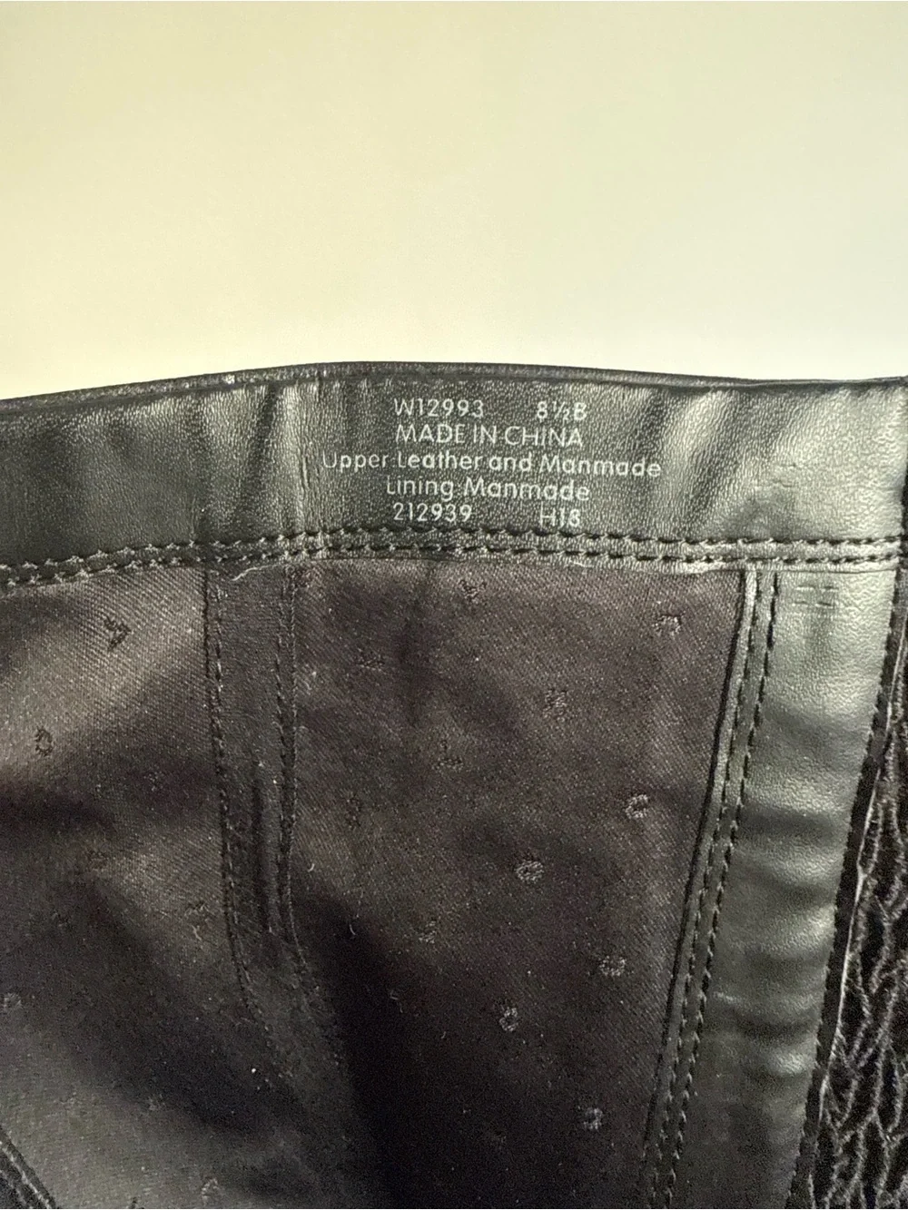 Gorgeous Cole Haan Black Knee High Leather Stretch Boots